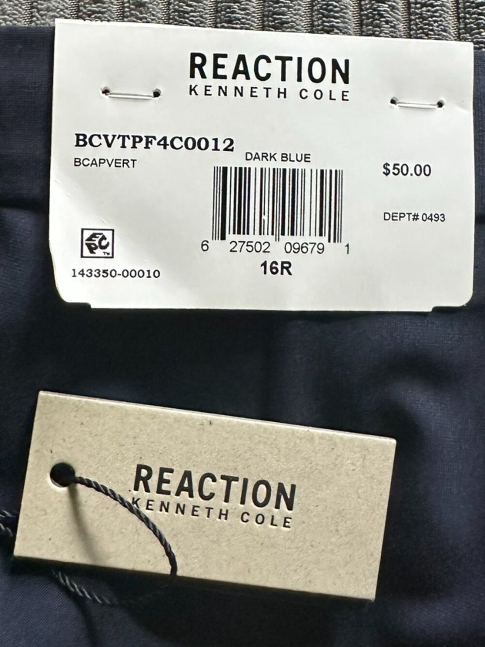 Kenneth Cole Reaction Big Boys Slim Fit Machine Washable Stretch Dress Pants